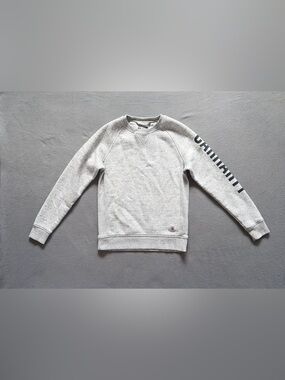 Carhartt Womens Light Heather Gray Crewneck Sweatshirt